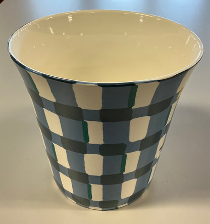 Ceramic Colored Planter Blue/Green 8" - Threshold™ - FOR PICKUP ONLY