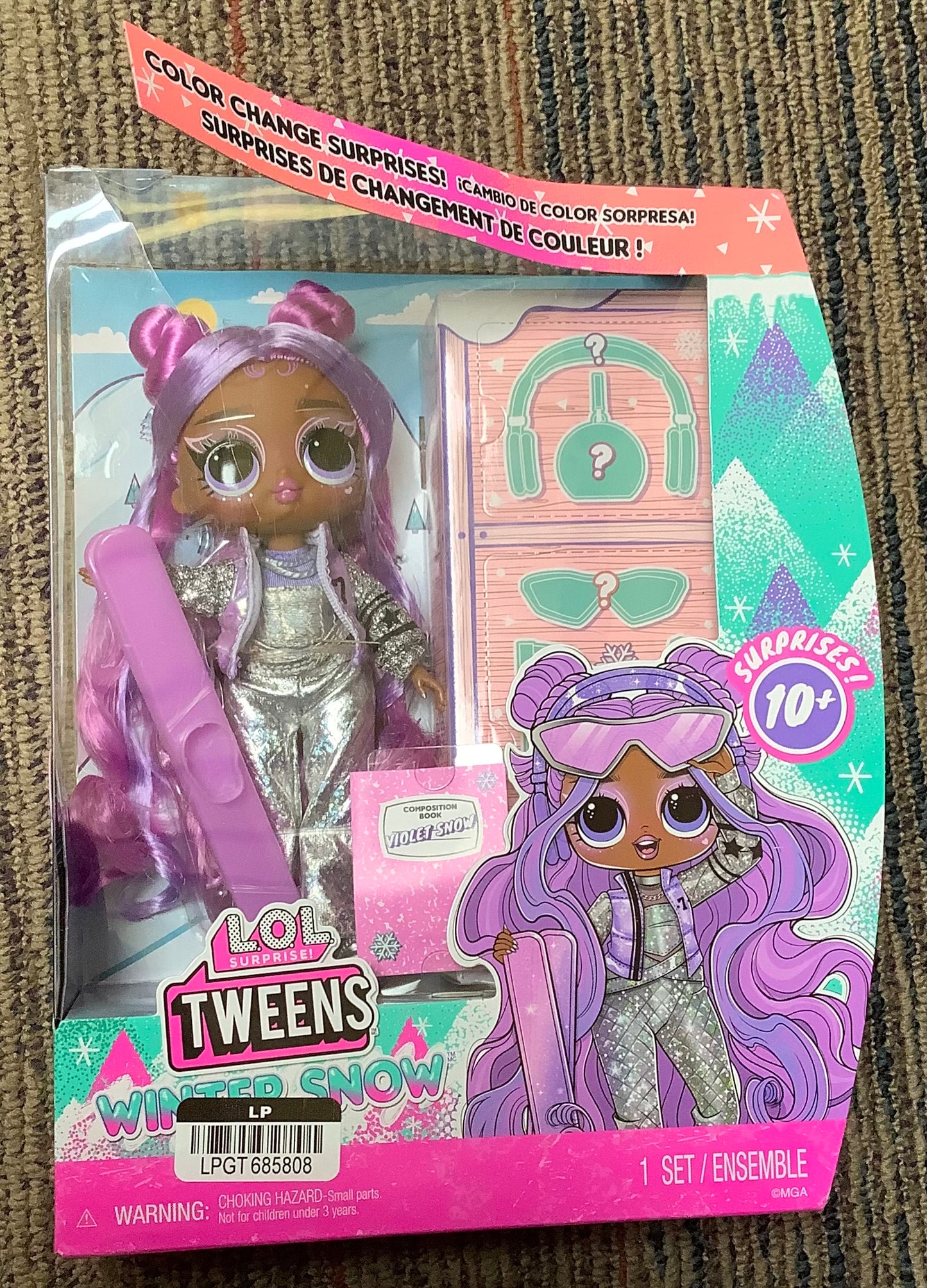 L.O.L. Surprise! Tweens Winter Violet Snow Doll