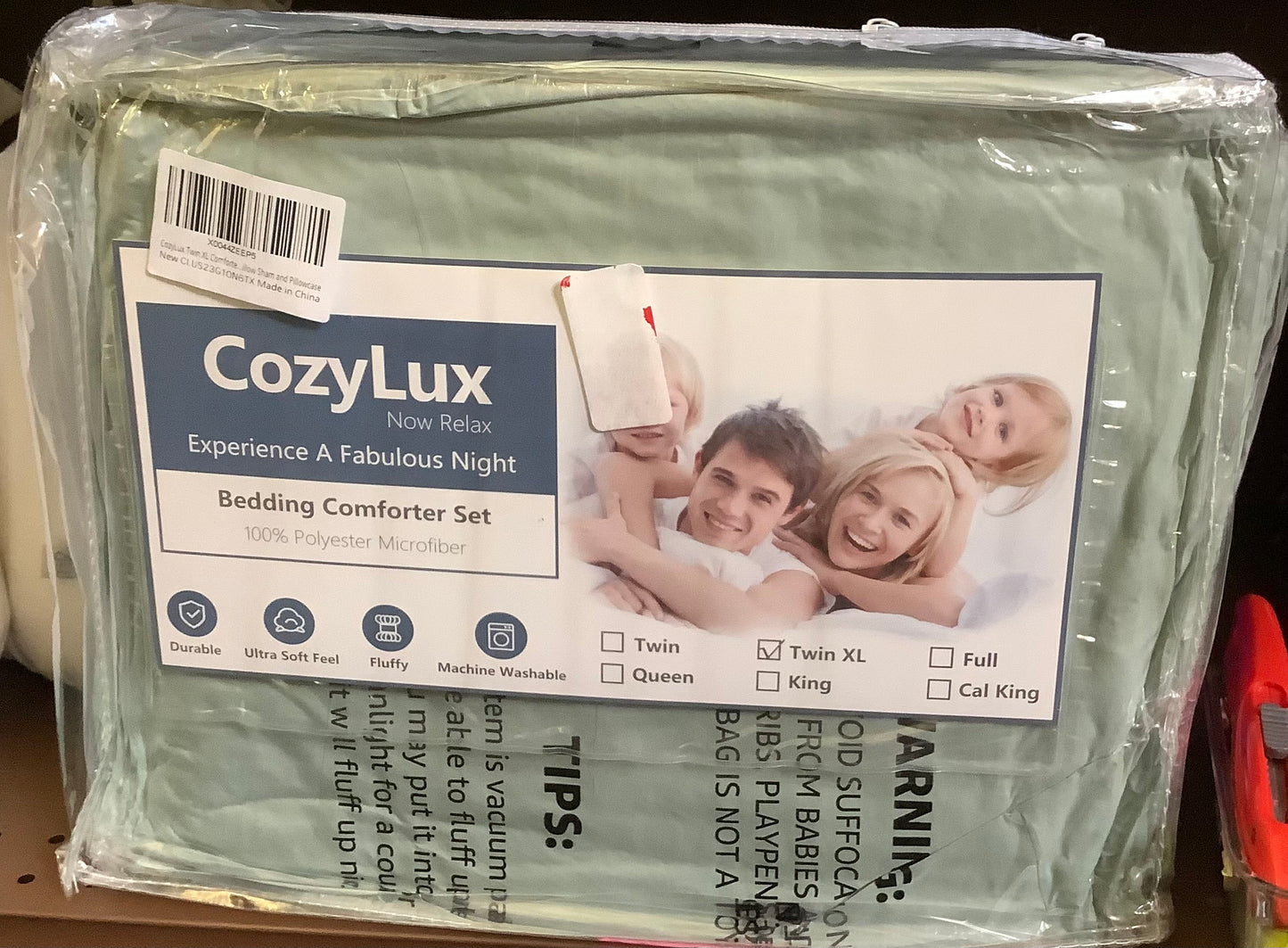 Bedsure Twin Comforter Set