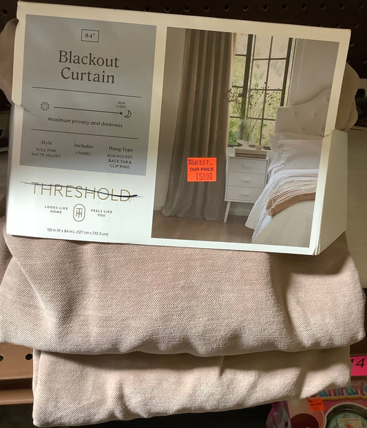 (Clearance)FINAL SALE 1-Panel Blackout Curtain