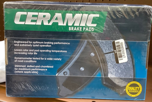 DuraGo BP1293C | Front Disc
Brake Pad Set