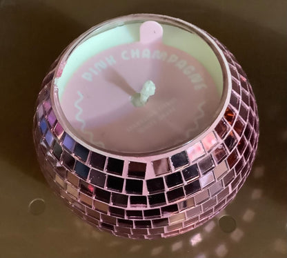 Disco Ball Candle
