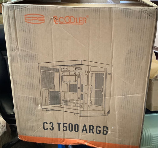 PCCOOLER C3T500 ARGB WH ATX ARGB CASE