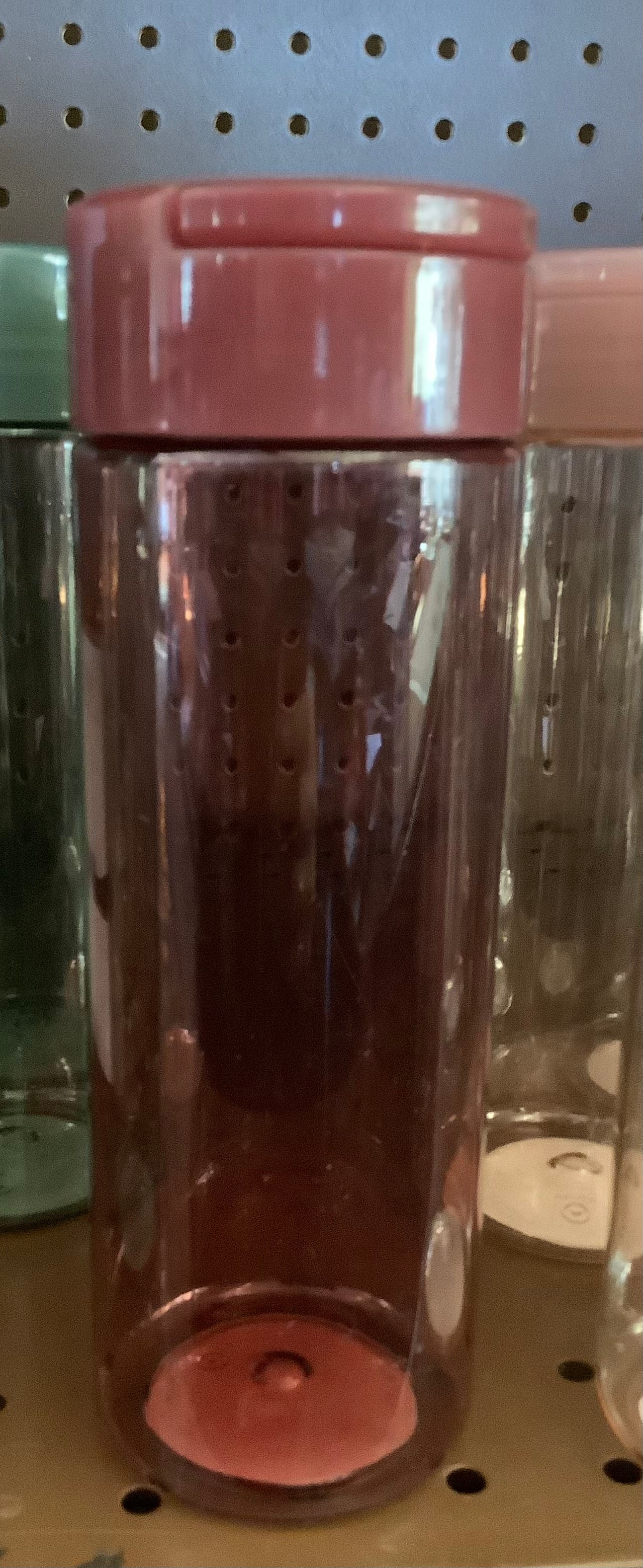 16oz Clear Water Bottle