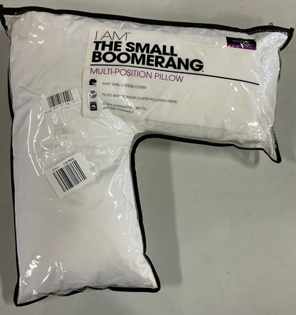 The Small Boomerang Pillow - Multi-Position Pillow - May Have Damaged Packaging (see pictures)