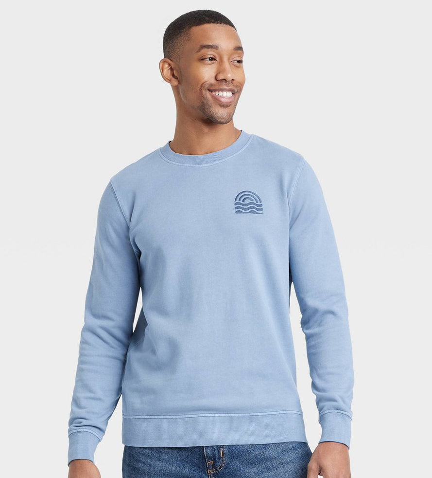 Men’s Crewneck Pullover Sweatshirt