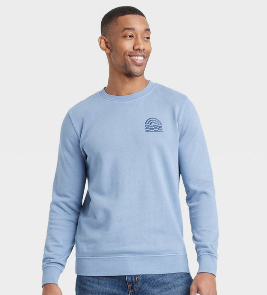 Men’s Crewneck Pullover Sweatshirt