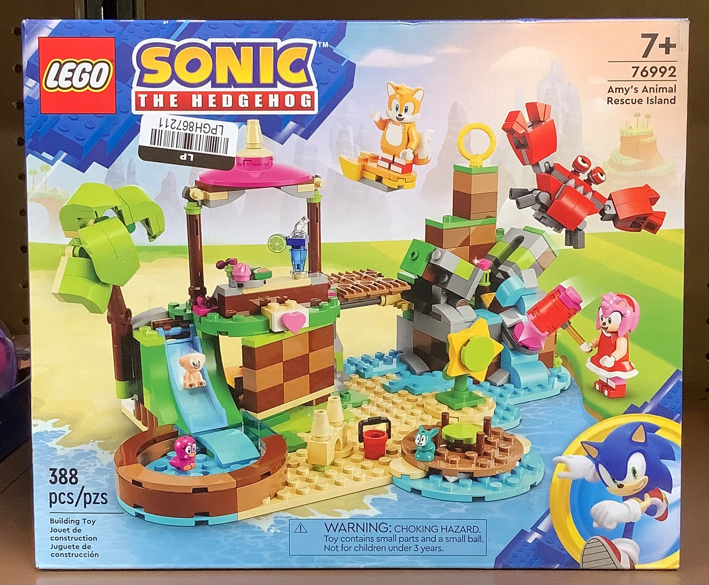 LEGO Sonic the Hedgehog Amy's Animal Rescue Island
Playset 76992