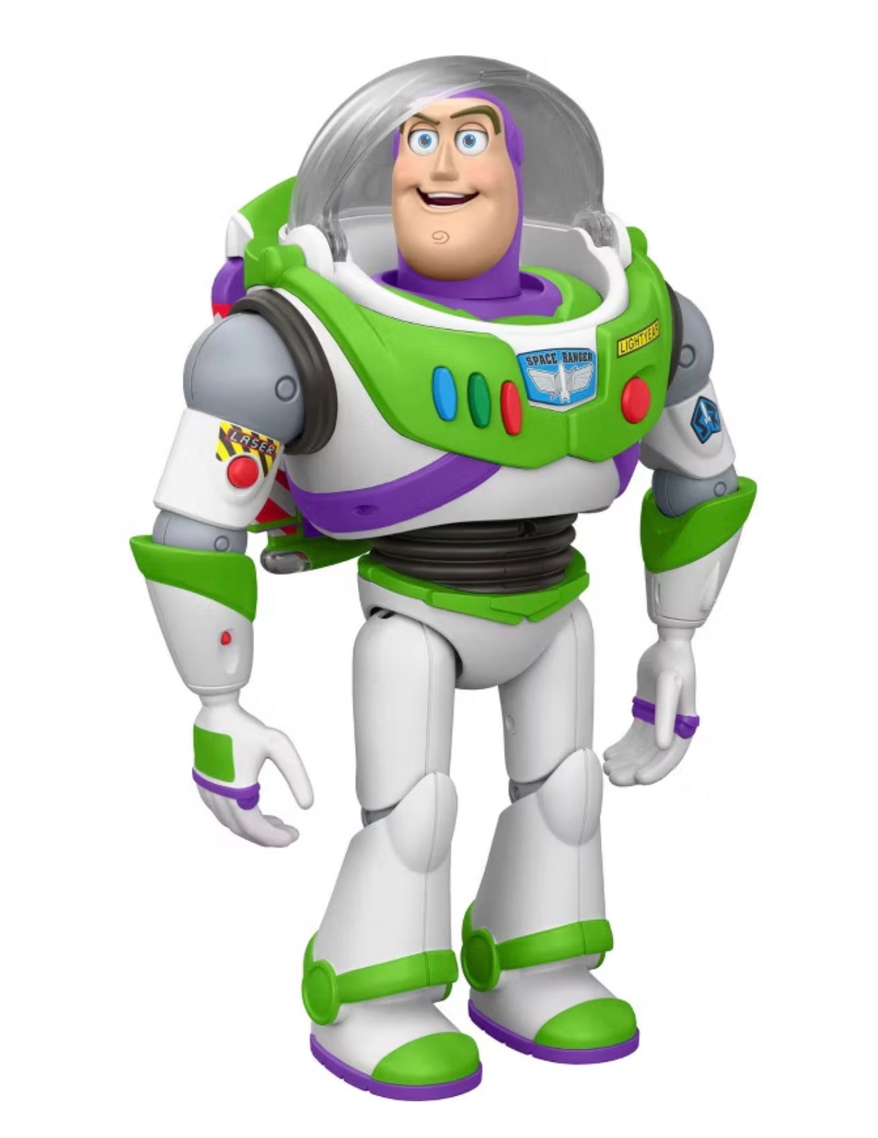 Disney and Pixar Toy Story Ultimate Action Buzz Lightyear Figure with Animated Mode 12" - Open Box