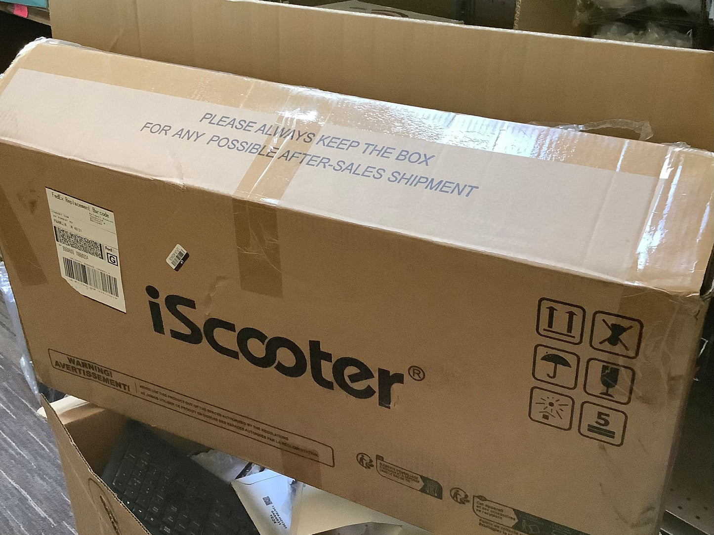 iScooter iK3 150W Electric
Kids Scooter with LED
Display for ages 6-14 years - max speed 10mph