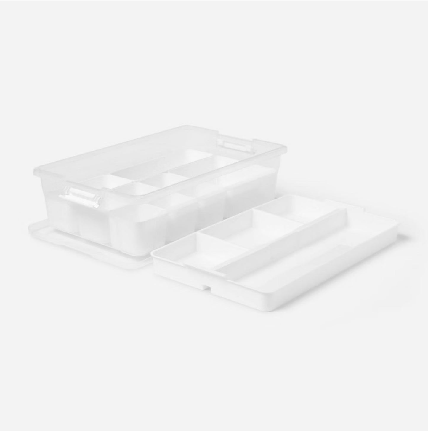 5.6L Sort It Storage Container with 9 Shallow Cups - Brightroom™ - Some Damage to Corner (see pictures)