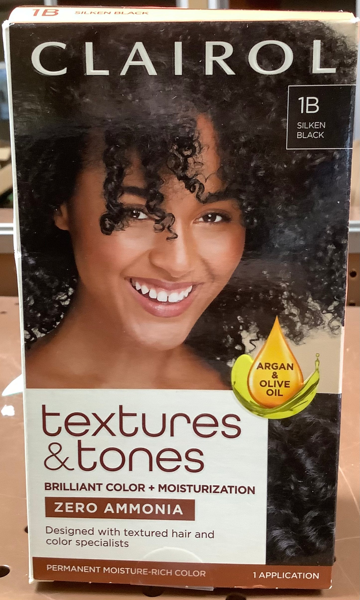 CLAIROL 1B-Silken Black