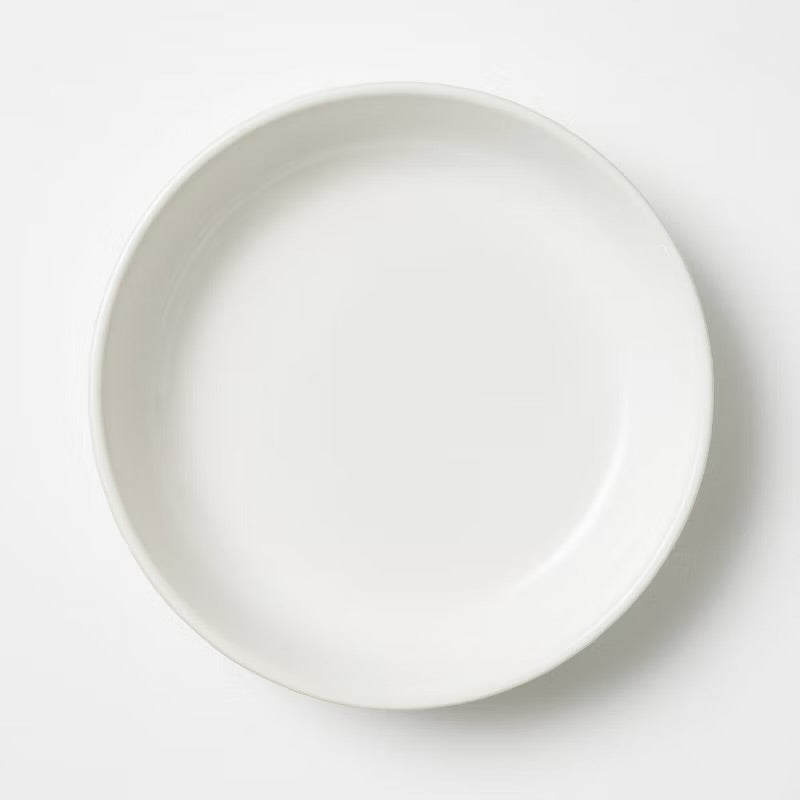 Stoneware Noodle Bowl - Cream - Threshold™ designed with Studio McGee: Scratch-Resistant, Microwave & Dishwasher Safe - FOR PICKUP ONLY