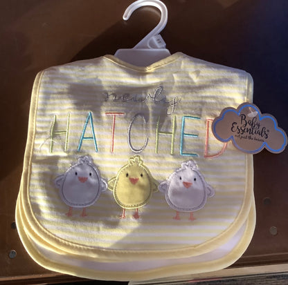 3-Pack Easter Bib