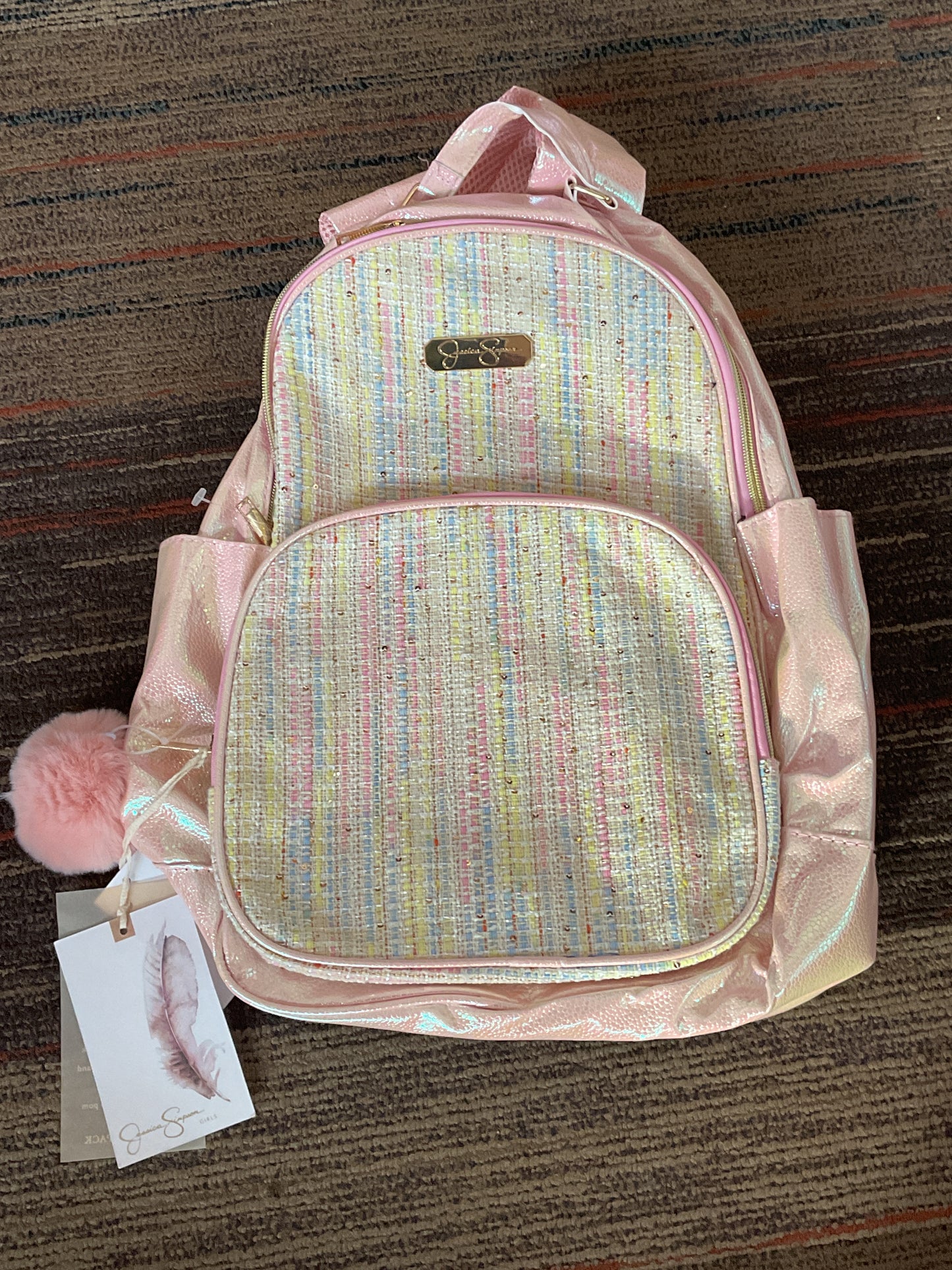 Jessica Simpson Pink Backpack