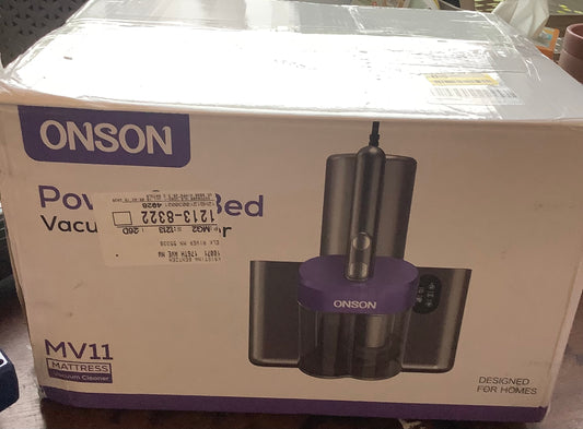 Teendow 500W Handheld Vacuum with UV-C, Heat, Ultrasonic & Anion - 16Kpa Suction for Bed, Dust & Pet Hair, Double Cup, Purple