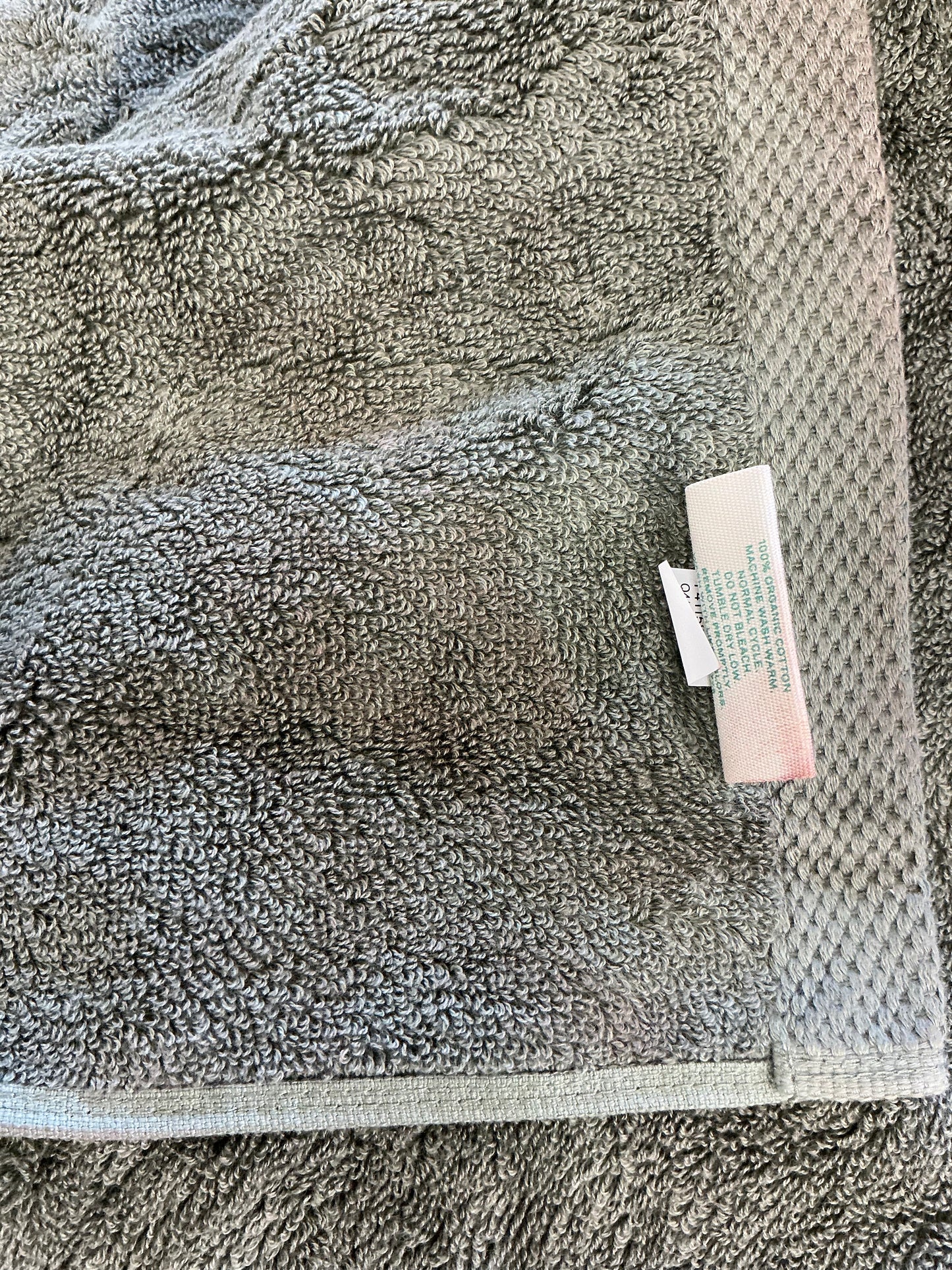 Organic Bath Towel - Olive - Casaluna™ - Some Stains Due to Shipping (see pictures)
