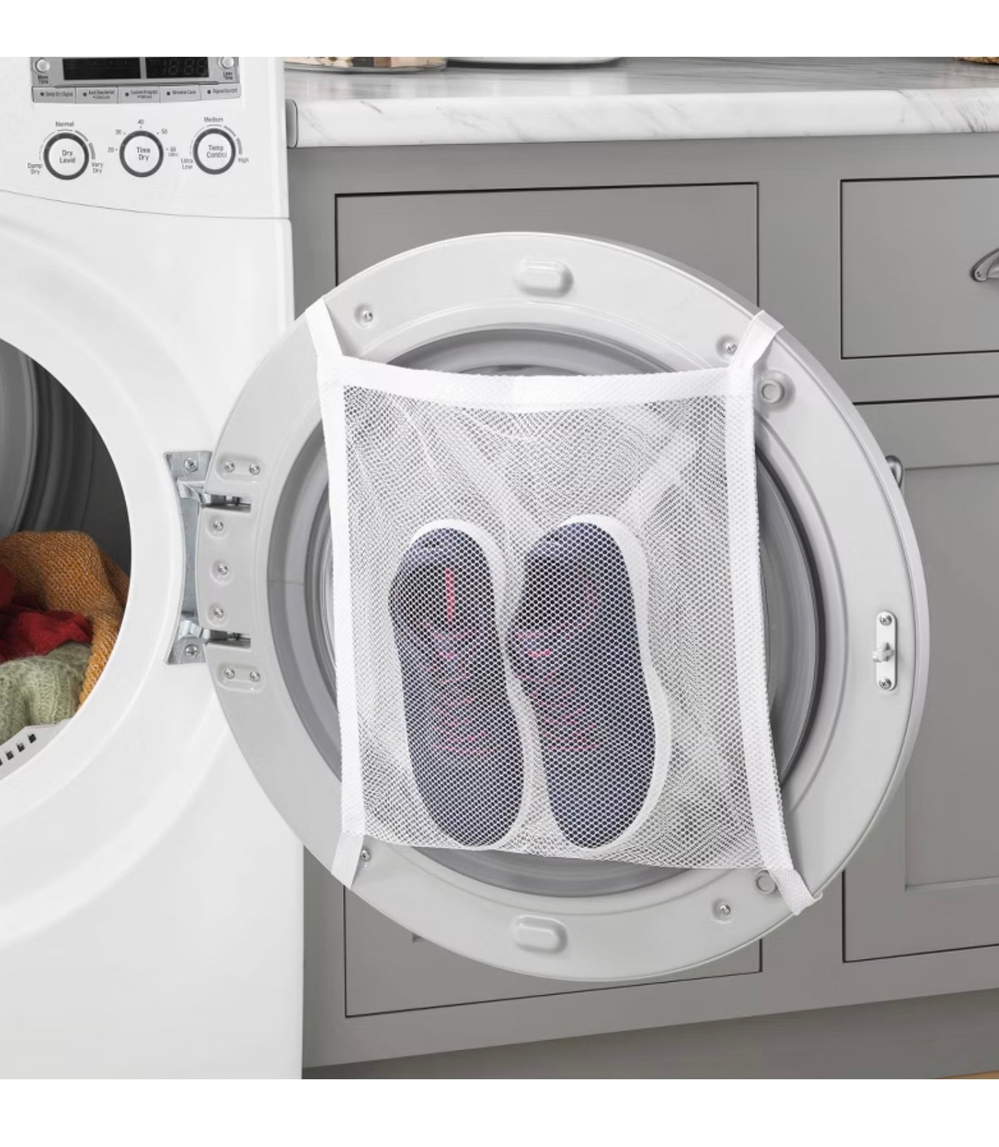Whitmor Sneaker Dryer Bag White
