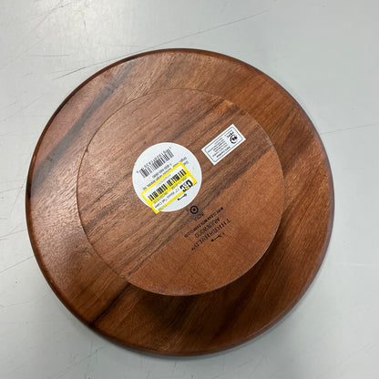 12" Wood Tall Cake Stand - Threshold™ - Minor Shipping Damage (see pictures)