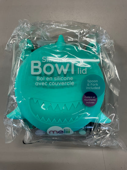 Melii - Silicone Animal Bowls with Lid and Utensils