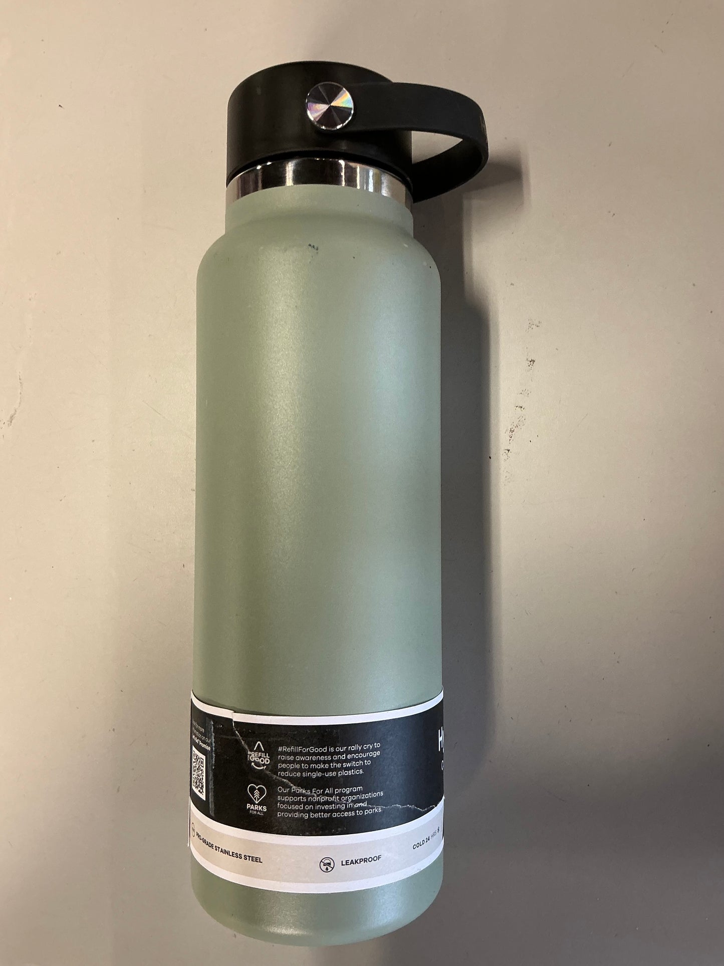 Hydro Flask - 40 oz Wide Mouth with Flex Straw Cap - Minor Cosmetic Damage - May Be Missing Packaging (see pictures)
