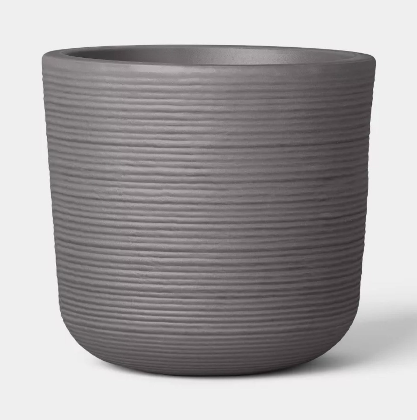 Fluted Outdoor Planters - Assorted Sizes - Minor Cosmetic Damage (see pictures) - FOR PICKUP ONLY