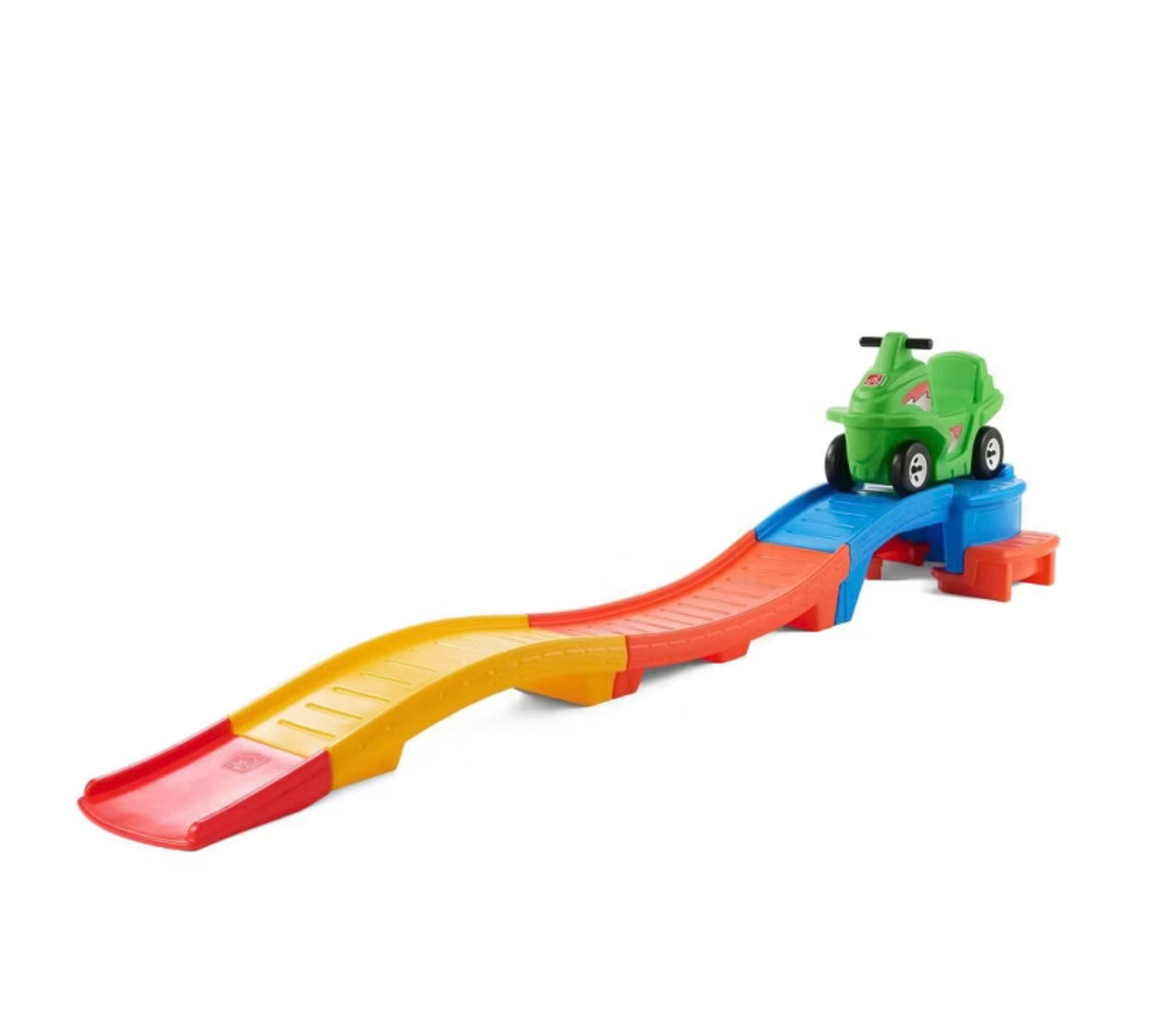 Step2 Racing Green Up & Down Roller Coaster Ride-On: Pedal Push Toy for Ages 2-5 - OUT OF BOX