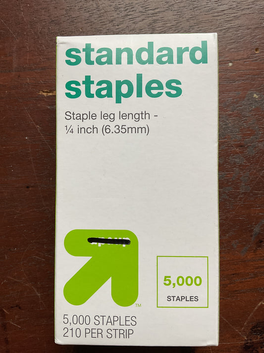Standard Staples 1 Box