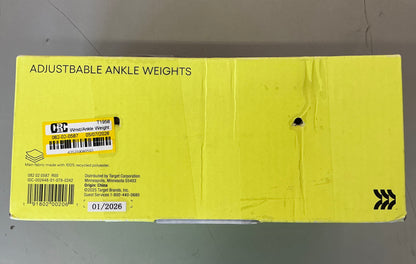 Wrist/Ankle Weight 2lb 2pc Set - Open Box