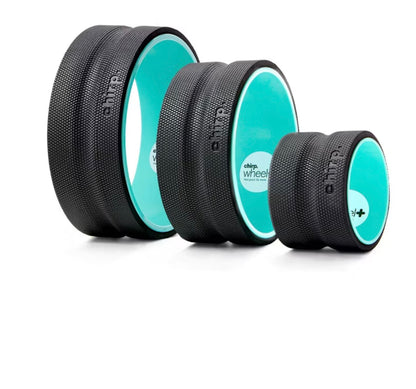 Chirp Wheel for Back and Neck Pain –  Plastic, EVA Foam, ABS, 500 lb Capacity - WHEEL SIZES 12” & 6” MISSING - Open Box