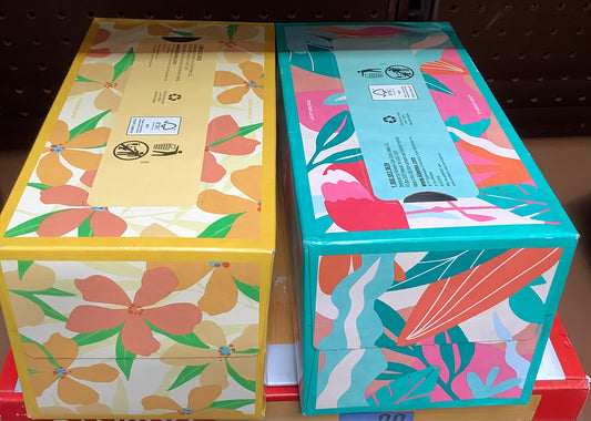 Kleenex Trusted Care Facial
Tissues, Assorted Designs,
