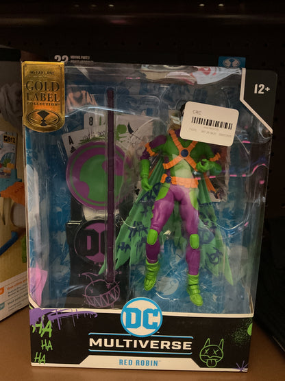 McFarlane Toys DC Multiverse Gold Label Red Robin
Jokerized 7" Exclusive Action Figure