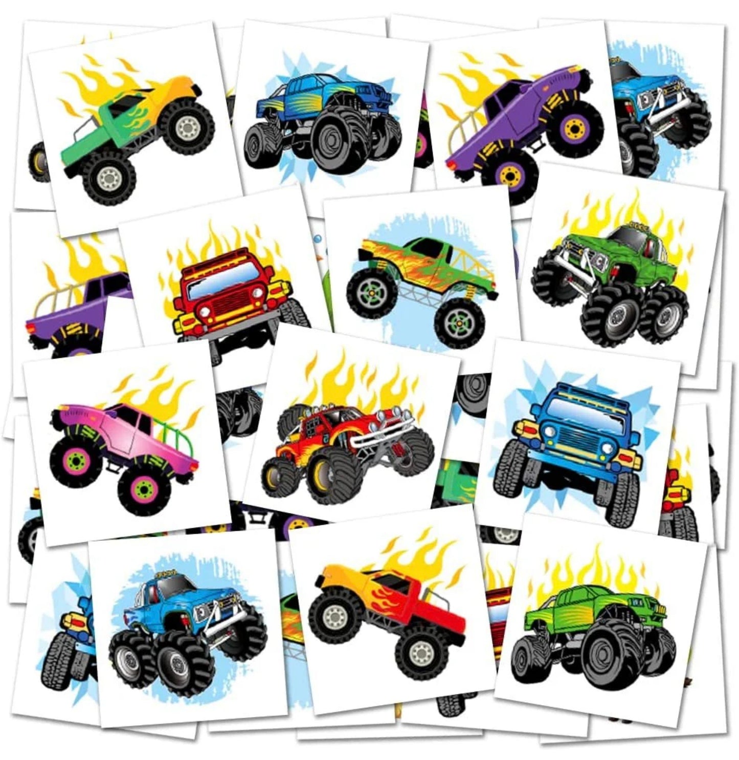 Temporary Tattoos - Bulk Pack of 144 Tattoos in each Assorted Design, Non-Toxic 2" Tats