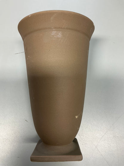 Raw Ceramic Pedestal Vase - Threshold™ designed with Studio McGee - Minor Cosmetic Damage from Shipping (see pictures) -FOR PICKUP ONLY