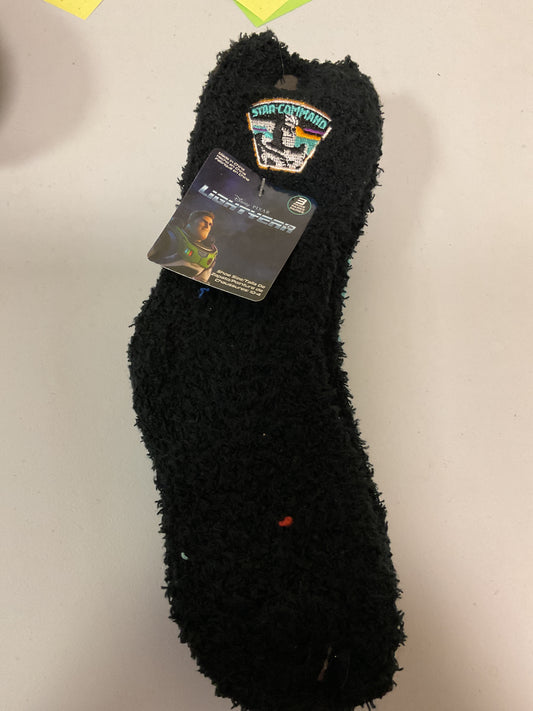 (CLEARANCE) Buzz Lightyear fluffy Socks 3 pack Kids Size 10-4