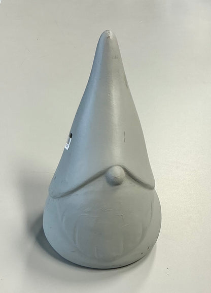 Cement Gnome Outdoor Garden Figurine Gray - Threshold™ - Minor Shipping Damage (see pictures)