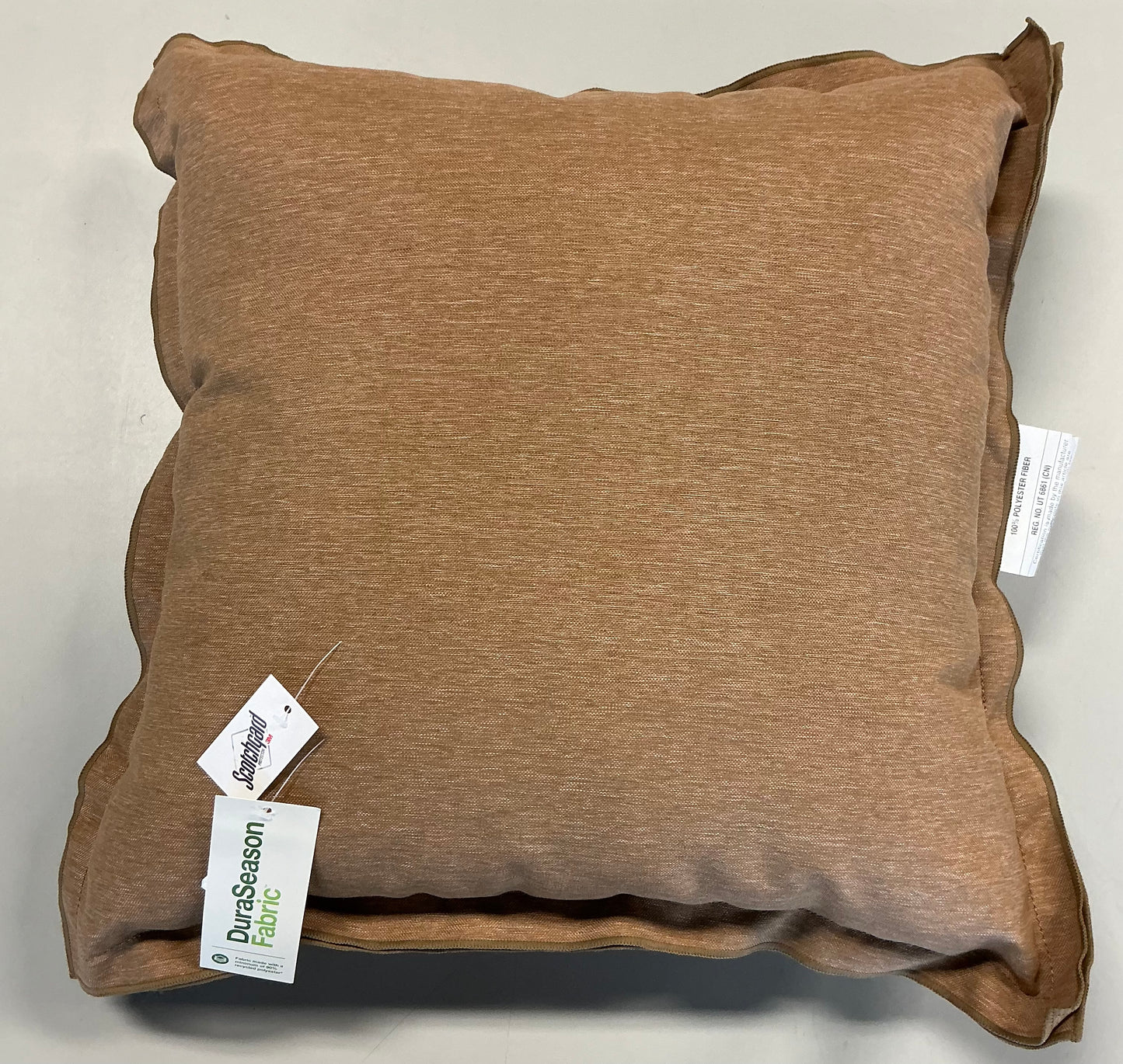 20"x20" Heathered Solid Double Flange Pillow - Threshold™