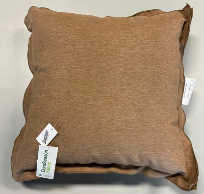 20"x20" Heathered Solid Double Flange Pillow - Threshold™