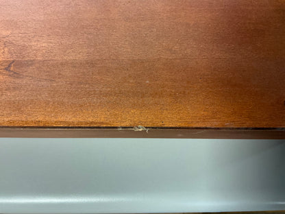 THRIFTY 70 - 24" Floating Dark Wood Shelf - Walnut Brown - Threshold™: Wall-Mounted, Open Shelving - Open Box - USED - NO HARDWARE INCLUDED (See Pictures)- FINAL SALE- NO RETURNS - AS IS