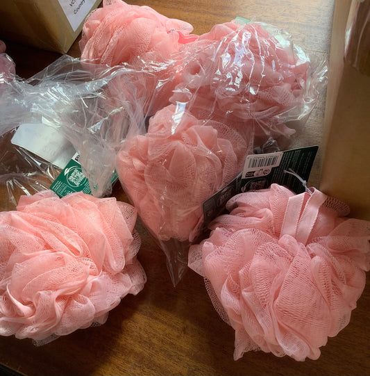 Delicate Ecopouf Bath Sponge - Pink Punch