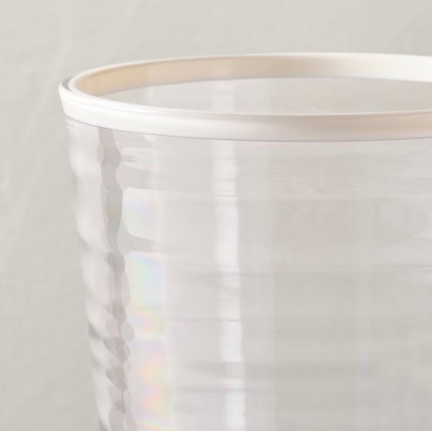 5pc Pitcher Set with 4 Cups White Rim (inside pitcher)- Hearth & Hand™ with Magnolia - Minor Cosmetic Damage (see pictures)