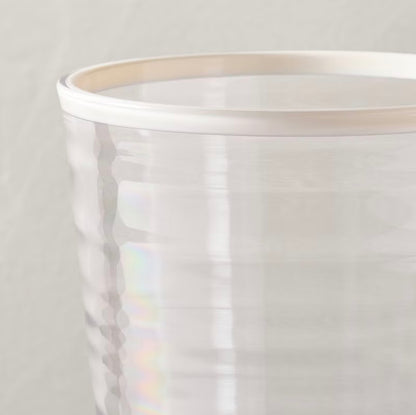 5pc Pitcher Set with 4 Cups White Rim (inside pitcher)- Hearth & Hand™ with Magnolia - Minor Cosmetic Damage (see pictures)