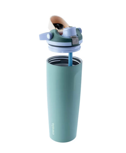 Owala 30 fl oz Stainless Steel FreeSip Sway Tumbler - MINOS COSMETIC DAMAGE- SOME MAY BE MISSING A STRAW (TOP MAY VARY, SEE PICTURES)