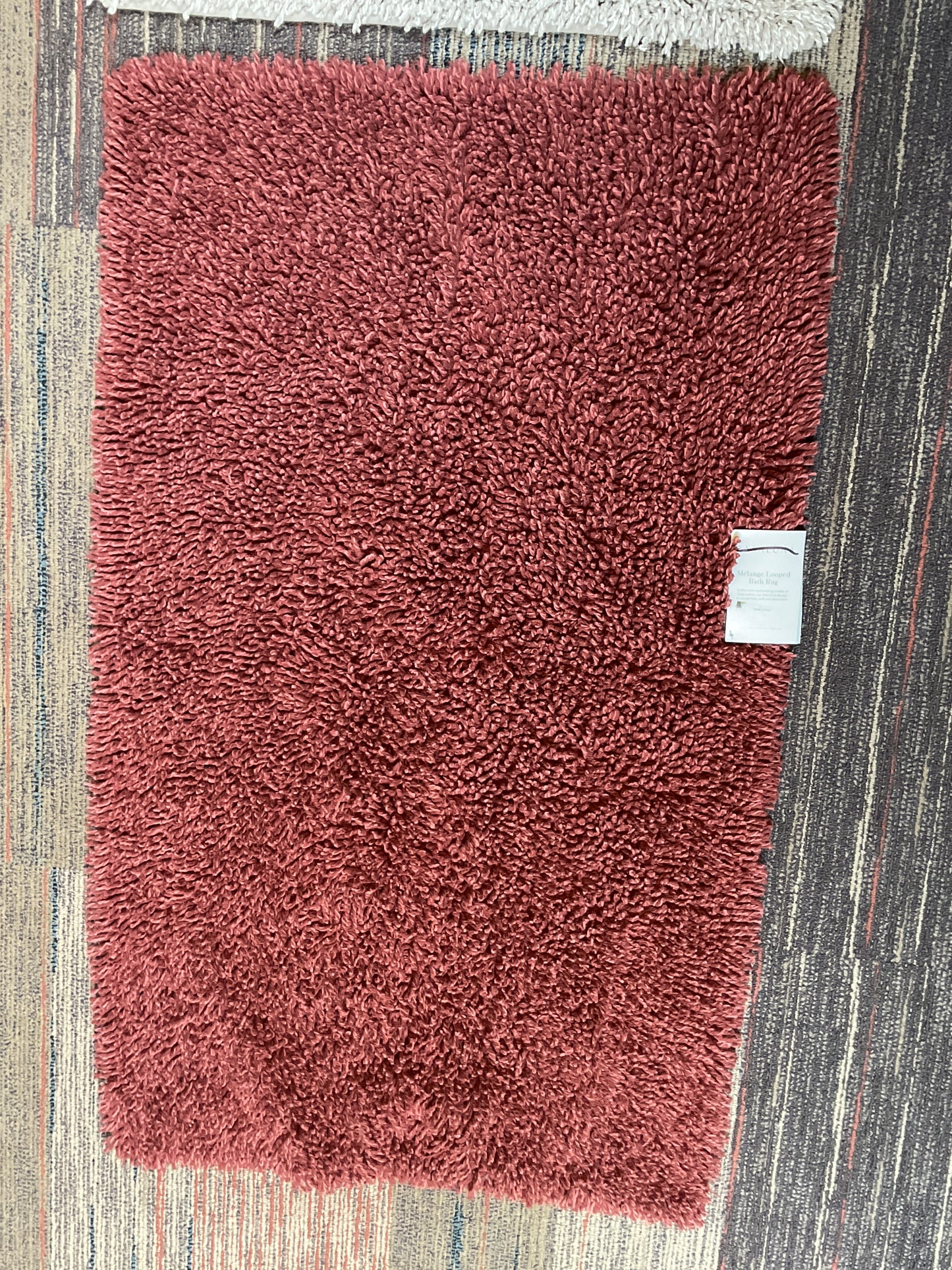 (Clearance) FINAL SALE 24"x40" Organic Melange Reversible Bath Rug