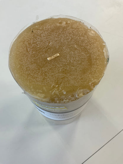 7” x 4” pillar scented candle - AS IS - SOME MINOR COSMETIC FLAWS(clearance)