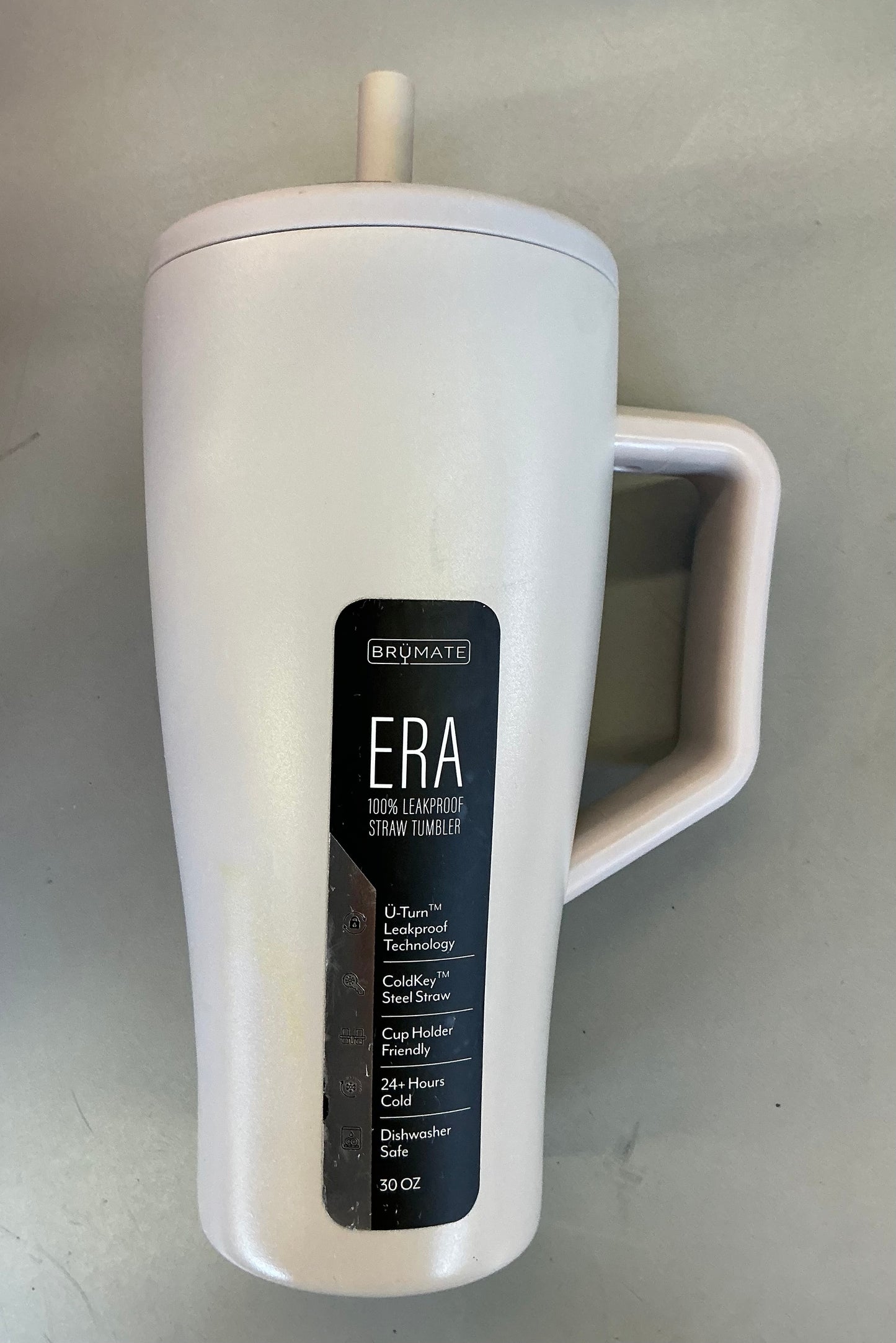 BruMate Era 30oz 100% Leakproof Straw Tumbler - Minor Cosmetic Damage (see pictures)