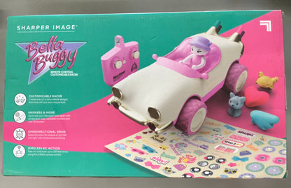 Sharper Image Bella Buggy RC Customizable Racer - OPEN BOX - STICKER SHEET NOT INCLUDED (see pictures)
