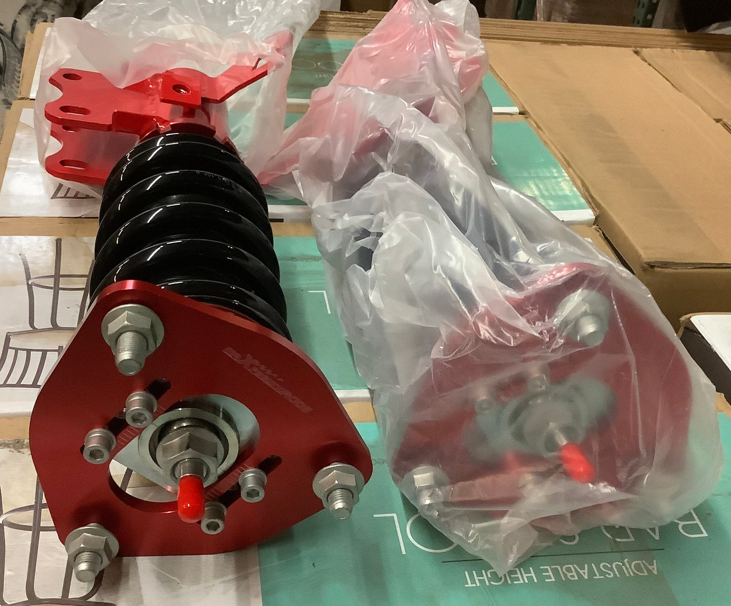 ONLY INCLUDES FRONT COILS—24 Ways Adj. Damper Coilovers Compatible for Nissan S13 240SX 1989-1990/180SX 1989-
1998/200SX 1989-1994 Suspension Lower Strut
Coil Shock Absorbers