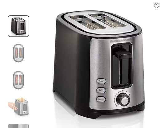 THRIFTY 70 - Hamilton Beach Extra Wide Slot 2 Slice Toaster - Open Box - USED (See Pictures)- FINAL SALE- NO RETURNS - AS IS
