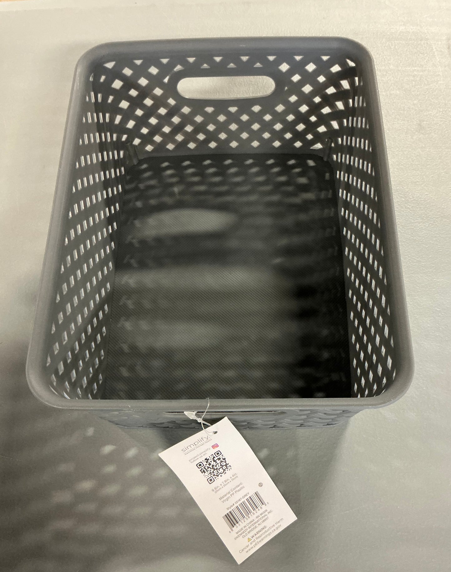 Kennedy International Storage Bin - Grey